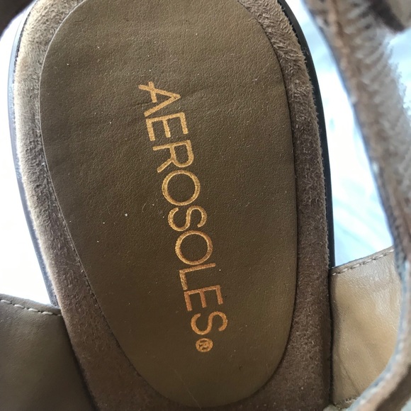 ❤️HOST PICK!!!❤️  Aerosoles platform sandals 8.5 - Picture 6 of 8
